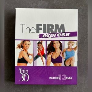 New The Firm Express 13 DVD Workout Set Get Thin In 30 Days Exercise
Fitness